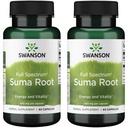 Swanson Full Spectrum Suma Root 400 mg 60 Caps (2 Pack)