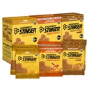 Honey Stinger Organic Energy Waffle Classic Original Flavors Variety Pack of 18, 6 Pack Each of Honey, Salted Caramel, Peanut Butter, Nutritious Stroopwafel Snack for Performance, Cycling, Running