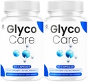 (2 Pack) Glyco Care Capsules - Official GlycoCare Pills Advanced Premium Formula Maximum Strength, All Natural Ingredients Vitamins for Overall Health & Wellness Reviews, 120 Capsules for 2 Months