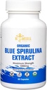 Blue Spirulina Κάψουλες - Βιολογικά - 1000 mg - 60 Κάψουλες
