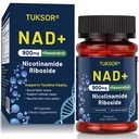 NAD+ Supplement,Nicotinamide Riboside, Liposomal Resveratrol, Cellular Repair, Supports Energy, Aging Vitality, Focus, 60 Capsules
