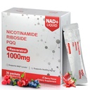 NAD Supplement, Liposomal NAD+ Liquid Supplements 1000mg, NMNH Supplement Alternative for Men & Women, Boosts Cellular Energy, Focus, Healthy Aging - 30 Packets