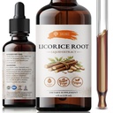 SIRUNES Licorice Root Extract Liquid Drops – Alcohol Free Licorice Tincture with Vegetable Glycerin – Glycyrrhiza Glabra Herbal Extract – Natural Botanical Supplement – 4 fl oz (120 ml)