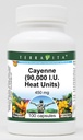 Cayenne (90,000 I.U. Heat Units) - 450 mg (100 Capsules, ZIN: 511708) - 3 Pack
