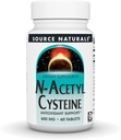 Source Naturals N- Acetyl Cysteine Αντιοξειδωτικό Υποστήριξη 600 mg Συμπλήρωμα διατροφής που υποστηρίζει την αναπνευστική υγεία * - 60 δισκία