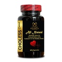 Choless Control Natural Blend with Niacin Policosanol Guggul Cayenne Garlic | Cholesterol & Lipid Wellness Support | 1 Bottle 60 Capsules