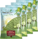 Food to Live Organic Wheatgrass Powder, 16 Pounds — Non-GMO, Whole-Leaf, Raw, Non-Irradiated, Pure, Vegan Superfood, Bulk, Great for Juice, Rich in Fiber, Chlorophyll, Fatty Acids and Minerals
