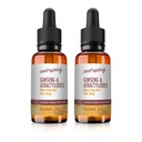 Ginseng & Atractylodes Liquid Extract – Shen Ling Bai Zhu Tang Concentrate with Dropper – Shen Ling Bai Zhu San Wan Pian Herbal Tincture - Natural TCM Herb Blend Supplement (Pack of 2)