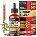 Ginkgo Biloba 2500mg - Herbal Extract Liquid Supplement | Alcohol-Free, Vegan, Non-GMO - 30ml 1 Fl OZ