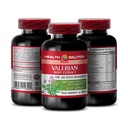 Nerve nutrition - VALERIAN ROOT EXTRACT - Valerian time release - valerian root capsules for sleep - valerian root herb - russian valerian root extract pills - valerian capsules - 1 Bot 100 Capsules