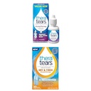Bundle of TheraTears Dry Eye Therapy Eye Drops for Dry Eyes, 1.0 Fl Oz + TheraTears Dry & Tired Preservative-Free Eye Drops for Dry Eye Relief and Daily Eye Care, 30 Single-Use Vials