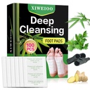 100 Foot Pads Natural Bamboo Vinegar Gingerr | Deep Cleansing Foot Paches for Stress Relief for Stress Relief, Better Rest, Feet Health Patches, Relaxing Muscles christmas gifts for women