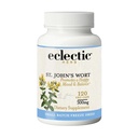 Eclectic Herb - St. John's Wort Capsules | Nervous System & Immune Support | Promotes a Positive Mood | Wildcrafted, US-Grown, Vegan, Non-GMO, Gluten Free, Freeze-Dried (120 CT | 300 mg)