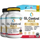 GL Control MAX Dietary Supplement, 60 Capsules, with Cinnamon Bark, Banaba Leaf, Gymnema Sylvestre, Cayenne Pepper (2)