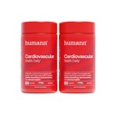 HumanN Cardiovascular Health Daily, 4-in-1 Vascular & Blood Pressure Support, Grape Seed Extract Capsules & Hyaluronic Acid Circulation Supplements, Plant-Based Non-GMO, 120 Capsules
