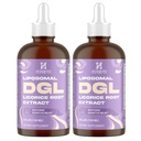 Liposomal DGL Licorice Root Extract - Deglycyrrhizinated Licorice with L-Glutamine, Marshmallow, Clove, and Slippery Elm - Digestive, Stomach Lining, Elimination, Max Absorption, 120 Servings