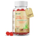 DGL Gummies | Deglycyrrhizinated Licorice Root Extract, Quercetin, Aloe Vera, Anise Seed Powder | Gut Health, Stomach Soothe, Gerd Support, Digestive Comfort | Gluten Free, 60 ct(Strawberry Flavor)
