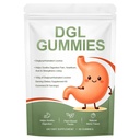 DGL Gummies, DGL Licorice with Licorice Root Extract & Deglycyrrhizinated Licorice, Natural Berry Flavor Gluten Free Chewable Licorice Extract with Digestive Enzymes | 60 Gummies