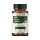 Sage & Self Pure Shilajit Capsules – Purified Shilajit Extract (40% Fulvic Acid) – 500 mg Per Capsule – Vegan Herbal Supplement (60 Capsules)