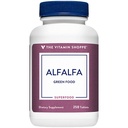 The Vitamin Shoppe Alfalfa 500 Natural Green Food Supplement, (250 Tablets)