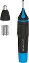Remington Nose, Ear & Eyebrow Trimmer – Dual Edge Precision Blades, CLEANBoost Easy-Clean System, Waterproof Wet/Dry Groomer, Rotary + Detail Heads, Eyebrow Comb Included