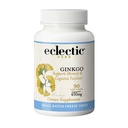 Eclectic Herb - Ginkgo Biloba Capsules | Brain Support Supplement | Cognitive Function & Circulatory Support | Focus & Memory | Vegan, Non-GMO, Gluten Free, Freeze-Dried (90 CT | 450 mg)