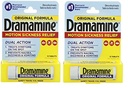 Dramamine Motion Sickness Relief Original Formula, 50 mg, 12 Count 2-Pack by Dramamine