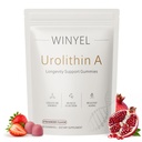 Urolithin A Supplement Longevity Gummy for Healthy Aging & Cellular Energy | Supports Skin Aging and Cellular Renewal - Mitochondria for Muscle Support and Longevity - 60 Gummies - 30 Servings