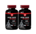 Oregano Leaf Powder - NITRIC OXIDE UNIQUE COMPLEX - Aloe Vera Leaf Gel, Black Walnut Hull Powder, Wormwood Powder, Reishi Mushroom, Candida Support, Arabinogalactan 2 Bottles 180 Tablets