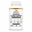 Advanced Allergy Support –Quercetin Complex–1000 mg Quercitin with Bromelain, Stinging Nettle, Vitamin C & Zinc – Sinus, Immune & Respiratory Supplement–Non-GMO,Natural Antioxidant-120 Vegan Capsules