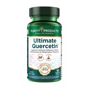 Purity Products Ultimate Quercetin 20x More Absorbable Than Ordinary Quercetin - Quercefit Phytosome, Zinc, Vitamin C & More - Supports Immune, Lung Function & More - 60 Veg Capsules