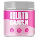 Gelatin Burn Powder, Official GelatinBurn Advanced Formula Powder Supplement - Maximum Strength, All Natural Wellness Energy Support Recovery & Fitness Boosting, Premium Gelatin Burn Reviews (1 Pack)