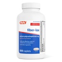 Rugby Fiber-Lax Tablets 625 Mg - Fiber Tablets for Women and Men - Occasional Constipation Relief for Adults - 500 Tablets (1 Pack)