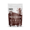 Zyra Organic Protein Powder Chocolate Flavor - 100% Plant Based Protein Powder Packets w/18g Pea Protein | Vegan Protein Powder for Daily Protein Intake | Travel Pack Gluten Free Protein Supplement