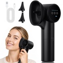 Upgraded Ear Wax Removal, Electric Ear Cleaner with Mild Drying, Safe & Gentle Automatic Ear Cleaner, Cleaning with Dual-Compartment Design, Electric Ear Wax Removal 5 Pressure Settings, IPX7, Black