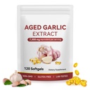 Garlic Softgels 120 Count – Odor-Controlled Garlic Supplement – Traditional Herbal Support – Easy to Swallow Softgel Capsules – Non-GMO, Gluten Free