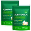 Aged Garlic Extract Capsules, Immune & Antioxidant Support Garlic Soft Capsules, Supports Heart & Circulatory Health, Take it Directly and Swallow it Whole, 2Pack