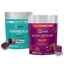 Qunol Beets & Magnesium: Blood Pressure Support, 90 Chews & Magnesium Citrate, 350mg, 90 Soft Chews