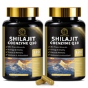 Shilajit Capsules with Sea Moss & Ashwagandha for Men & Women,12 in 1 Hima*layan Shilajit Supplements with Coenzyme Q10, Fulvic Acid & Humic Acid, Lion's Mane, Energy & Immune, 120 Count, 2 Pack