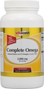 Vitacost Complete Omega 100% Wild Alaskan Salmon Oil -- 2,000 mg per serving - 120 Softgels