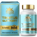 Tinnitus Relief for Ringing Ears, 120 Capsules Tinnitus Relief Supplement for Ear Ringing & Buzzing Comfort, Daily Auditory Care for Men & Women