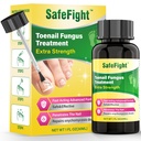 Toenail Fungus Treatment with 25% Undecylenic Acid & Tolnaftate, SafeFight Nail Repair Solution for Fungi Nail, Toenail Fungus Treatment Extra Strength Nail Repair for Fungi Nail