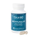 BRAINMD Dr Amen Methylfolate - 30 Capsules - Potent Mood Support - Gluten Free - 30 Servings