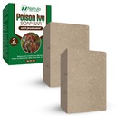 Natrulo Poison Ivy Soap Bar - All Natural Poison Ivy Treatment - Anti-Itch Skin Cleanser Bar for Poison Ivy, Poison Oak & Sumac - Removes Oils, Soothes & Relieves Rashes - 4 oz Bar Made in USA