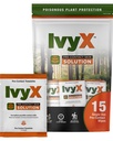 CoreTex Ivy X Pre-Contact Poison Ivy Wipes with Resealable Travel Bag - Pack of 15 Single-Use Barrier Wipes - Also Works on Poison Oak & Sumac Oils - Quick Dry & Chalk-Free Formula