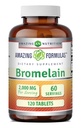 Amazing Formulas Bromelain 2000 Mg per Serving | Tablets Supplement | Non-GMO | Gluten-Free | Made in USA (1 Pack, 120 Count)