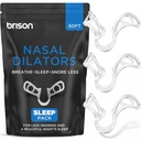 Brison Nasal Dilators for Snoring & Better Sleep, Nostril Opener 3-Pack | Breathing and Sleeping - Anti Snoring Nose Vents Opener for Better Breathing Sleeping and Activity Improves Airflow Soft