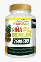 VITAMISAN Bromelain Supplement Enzymes from Fresh Pineapple Non GMO 90 Capsules