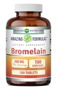 Amazing Formulas Bromelain 500 Mg | Tablets Supplement | Non-GMO | Gluten-Free | Made in USA (1 Pack | 180 Count)