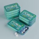 POWR Energy Mints, Wintergreen Flavor - 24 Mints, 40mg Caffeine per Mint, Sugar Free, Zero Calories, No Aspartame - Pocket Energy for Pre-Workout, Cycling, Running, Endurance - Focus & Energy - 8PK